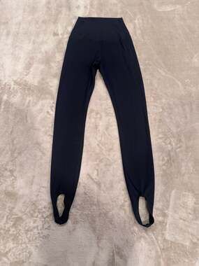 Splits59 River High Waist Stirrup Legging in Black SIZE XS